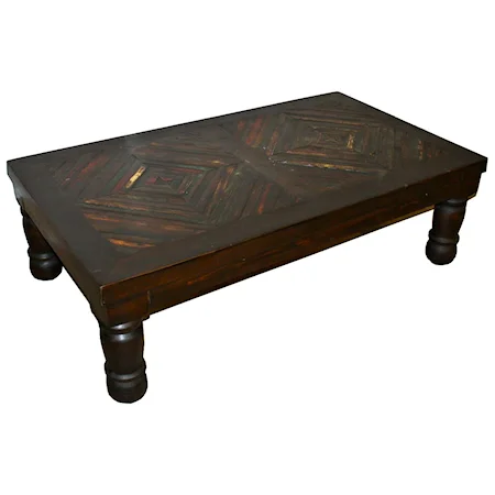 Diamond Old Wood Coffee Table